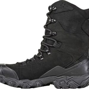 Oboz Bridger 10" Insulated Waterproof Boots Black- Men's
